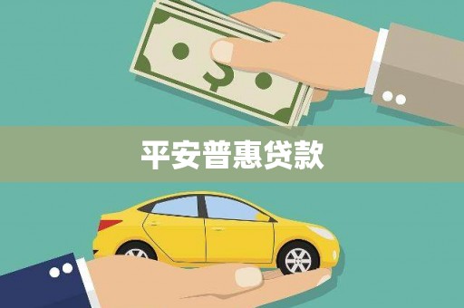 馆陶平安普惠贷款