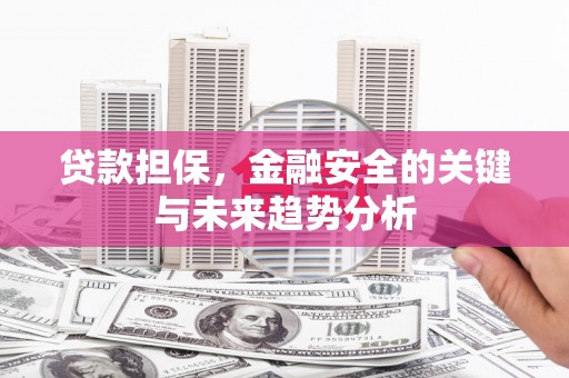 金乡贷款担保，金融安全的关键与未来趋势分析