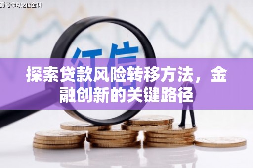 禹会探索贷款风险转移方法，金融创新的关键路径