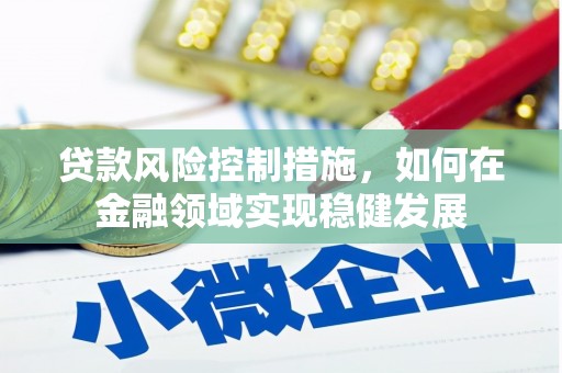 江北贷款风险控制措施，如何在金融领域实现稳健发展