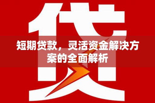梁山短期贷款，灵活资金解决方案的全面解析