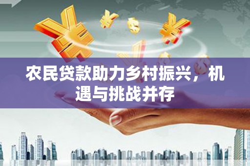 弥陀农民贷款助力乡村振兴，机遇与挑战并存