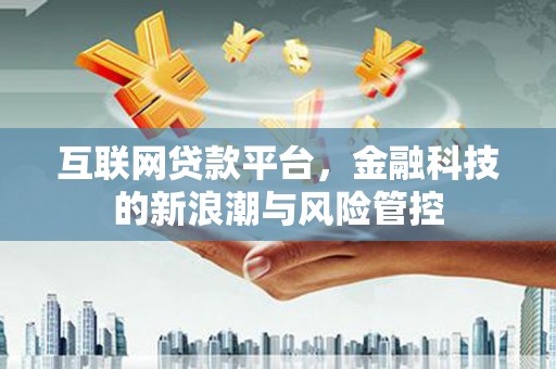 东乌旗互联网贷款平台，金融科技的新浪潮与风险管控
