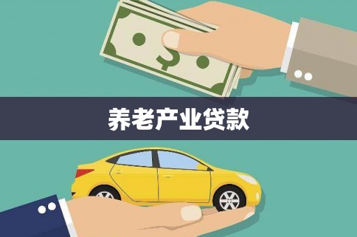 九龙养老产业贷款