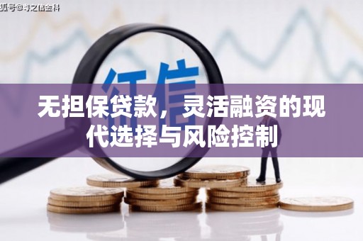 老河口无担保贷款，灵活融资的现代选择与风险控制
