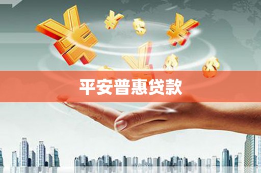 济源平安普惠贷款