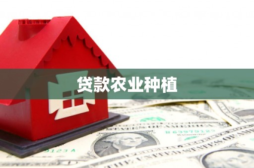 湖内贷款农业种植