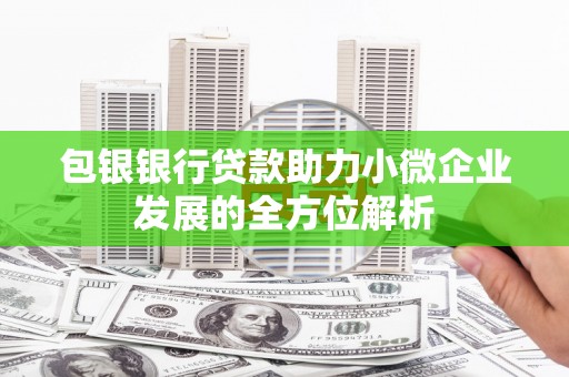 圣方济各堂区包银银行贷款助力小微企业发展的全方位解析