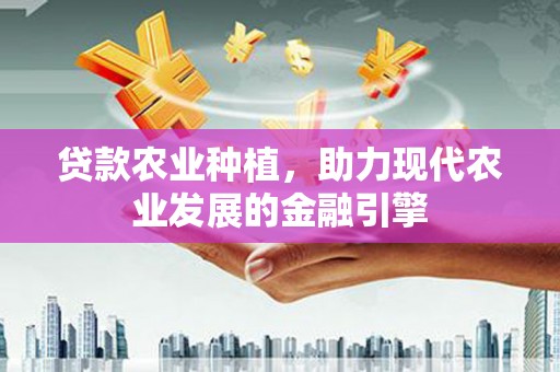 芙蓉贷款农业种植，助力现代农业发展的金融引擎