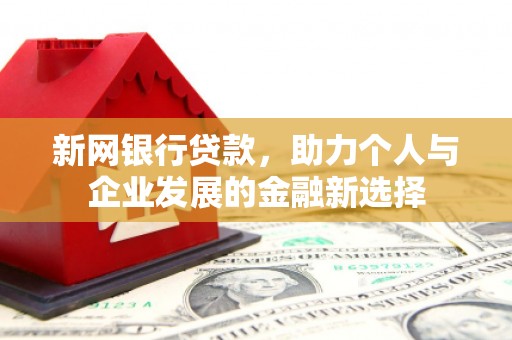 东石新网银行贷款，助力个人与企业发展的金融新选择