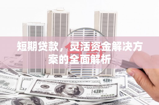 柳州短期贷款，灵活资金解决方案的全面解析